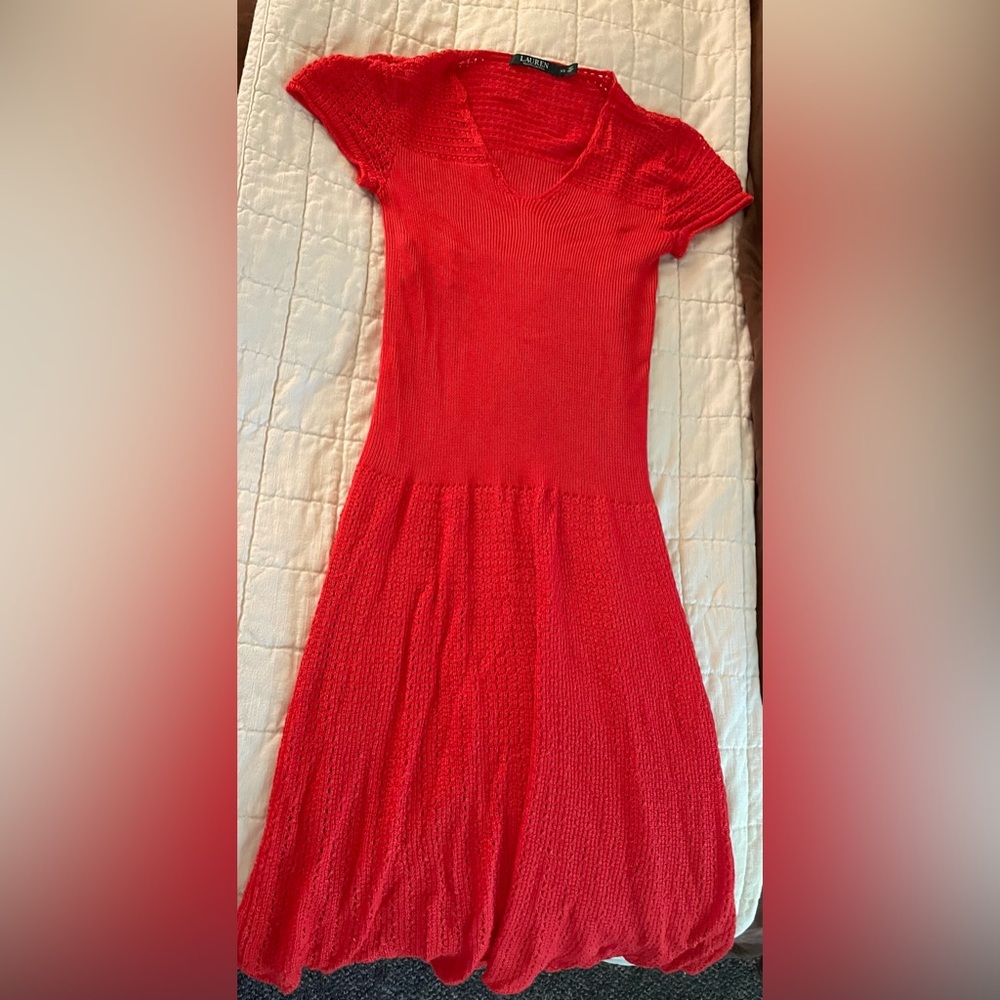 Ralph Lauren crochet dress